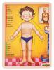 Human body puzzle English
