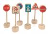 Trafic signs, 6 pcs