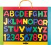 Magnetic board with alphabet