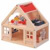Doll house with accessories, 21 pcs