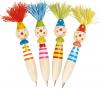 Ballpoint pen - clauns, displ. 16pcs