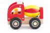 Wooden toy car - Cement mixer