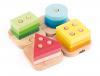 Puzzle shapes on base