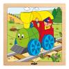 Baby puzzle - Happy Engine, 4pcs