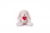 Julie white rabbit, medium 20cm