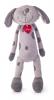 Flavio grey dog, large 40cm