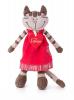 Angelique cat with strawberry dress 23cm