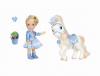 6" Petite Princess & Pony