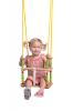 Swing with backrest - natural/coloured
