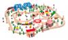Railway set delivered in a wooden box, 170pcs