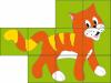 Picture cubes – colourful animals, 9pcs