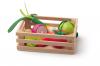 Crate with vegetables