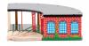 Engine shed - Extra large, wood/plastic