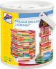 Wooden bricks - coloured - Simona, 200pcs