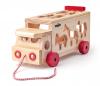 Shape sorting truck with animals