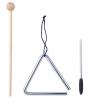 Musical set with triangle ( xylophone, tambourine, triangle, 2 maraca eggs )