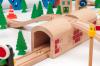 Railway set delivered in a wooden box, 170pcs