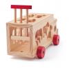 Shape sorting truck with animals