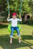 Tire swing - green