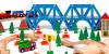 Railway set delivered in a wooden box, 170pcs