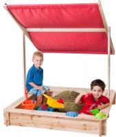 Sandpit with the roof
