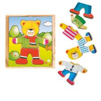 Dress-up puzzle – Teddy Bear