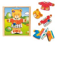 Dress-up puzzle – bear girl
