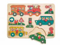 Peg puzzle – cars