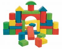 Toddler coloured blocks