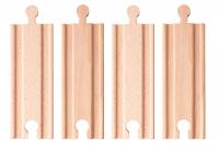 Straight extension - short, 4 pcs