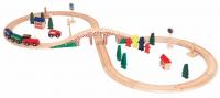 Figure of eight railway set, 40pcs