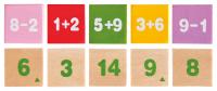 Learning maths - ´´add and substract´´ in a wooden box