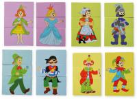 Mix&Match fairy tale puzzle - 3pc