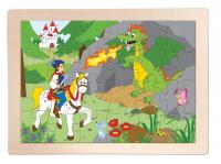 Wooden jigsaw puzzle ´´Prince Bajaja´´