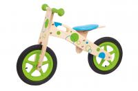 Balance bicycle with bantam wheels