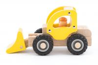 Wooden toy car - Excavator