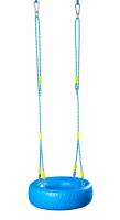 Tire swing - blue