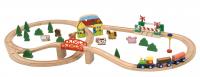Railway set - Happy Engine, 45pcs