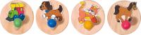 Peg hanger - circle - 4 designs - Happy Engine, displ. 24pcs