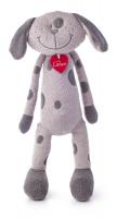 Flavio grey dog, large 40cm