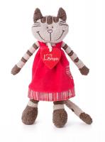 Angelique cat with strawberry dress 23cm
