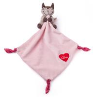 Baby cat Angelique doudou 30x30cm