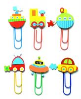 Color paper clips-maxi ´´Traffics´´, set 48pcs