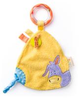 Doudou donkey with rattle „LAKI“