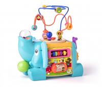 Didactic elephant with a labyrinth